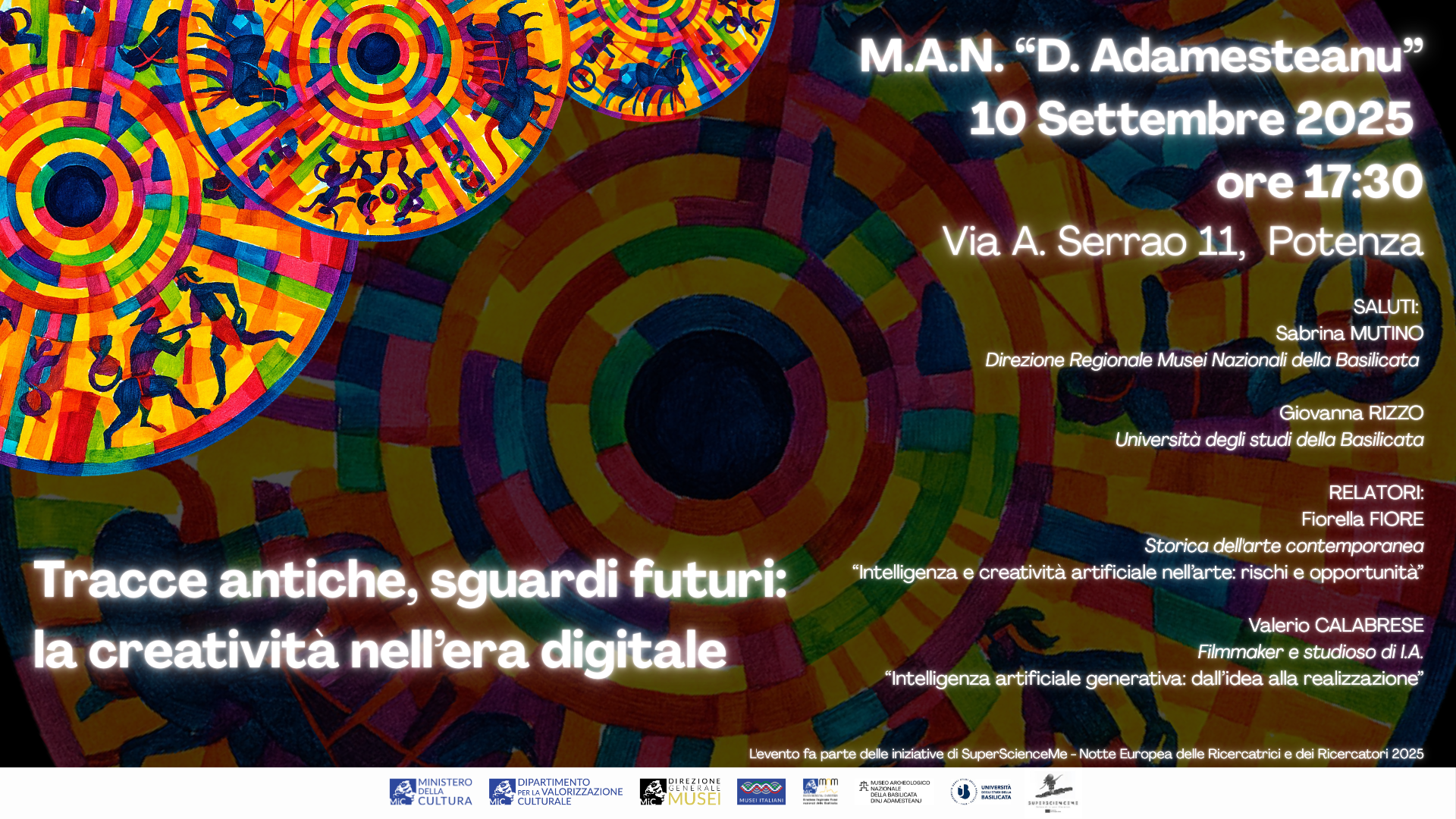 Notte europea delle ricercatrici e dei ricercatori al Museo Archeologico di Potenza